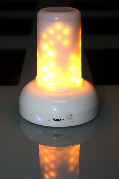 Illuminated Garden: Flame 100 - Rechargeable