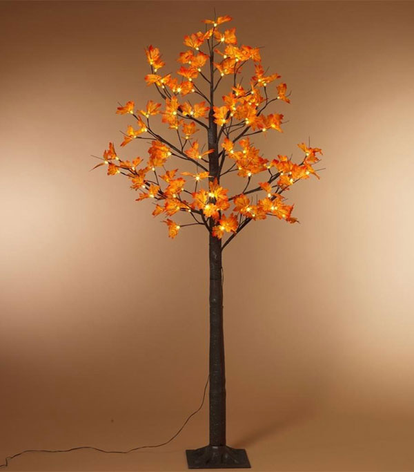 Illuminated Garden 6 Foot Lighted LED Maple Tree 72 Lights
