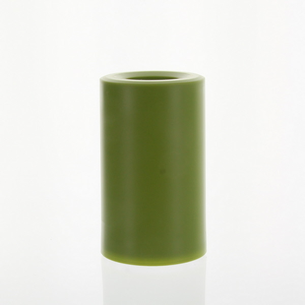 Green Outdoor Battery Operated 3x5 Candle - 6 Hour Timer