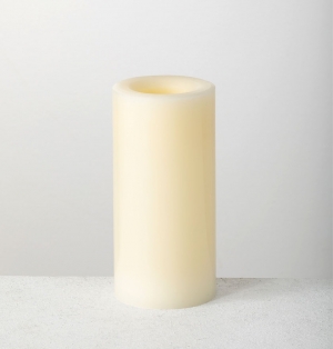 All Weather Wax Outdoor Pillars 3 x 6 Inch with 5 Hour Timer