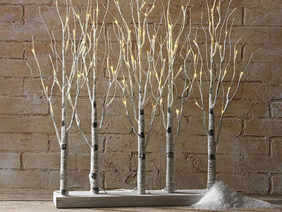 Lighted Trees